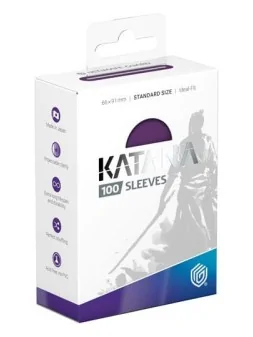 Ultimate Guard Katana Sleeves Tamaño Estándar Iris Bloom (100) de Ultimate Guard en Fundas | La Cueva Roja