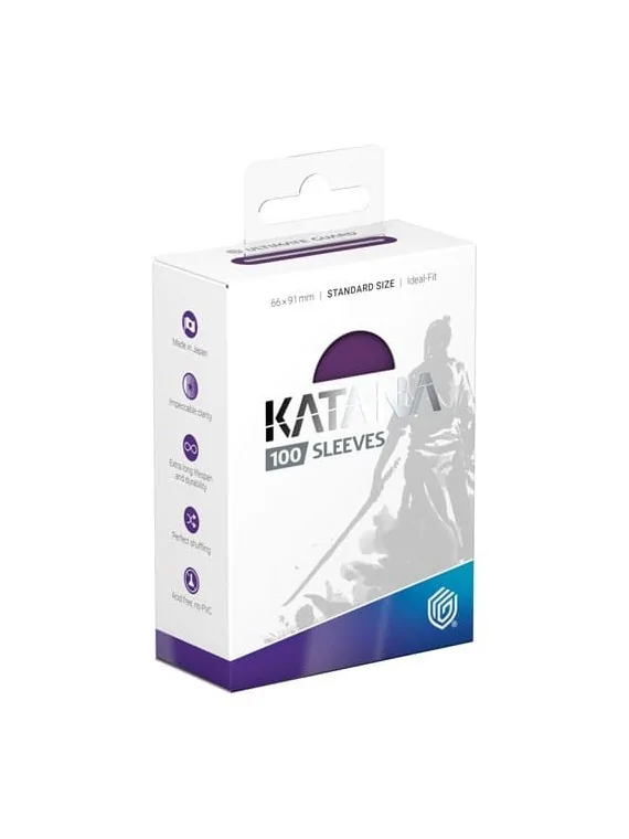 Ultimate Guard Katana Sleeves Tamaño Estándar Iris Bloom (100) de Ultimate Guard en Fundas | La Cueva Roja