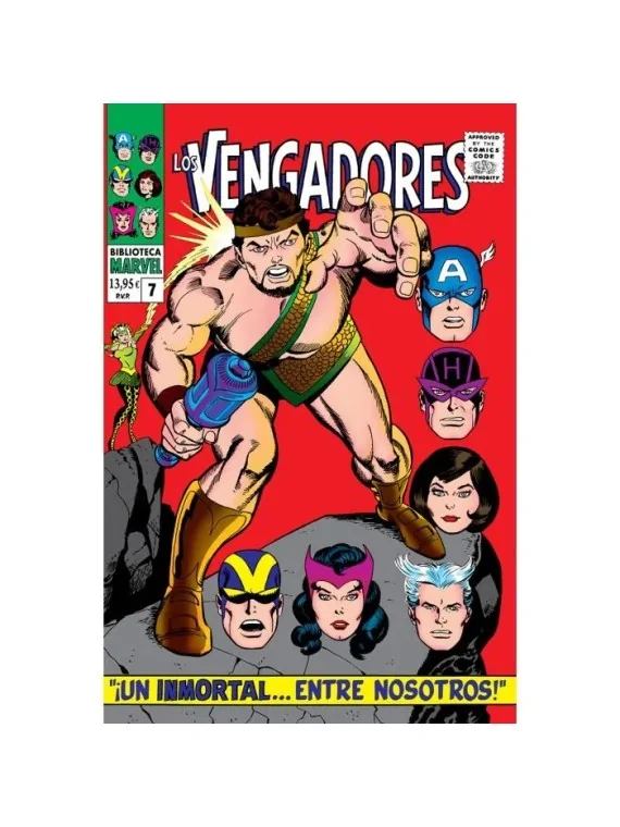 Biblioteca Marvel 68 Los Vengadores 7 de Panini Comics en Cómics Americano | La Cueva Roja