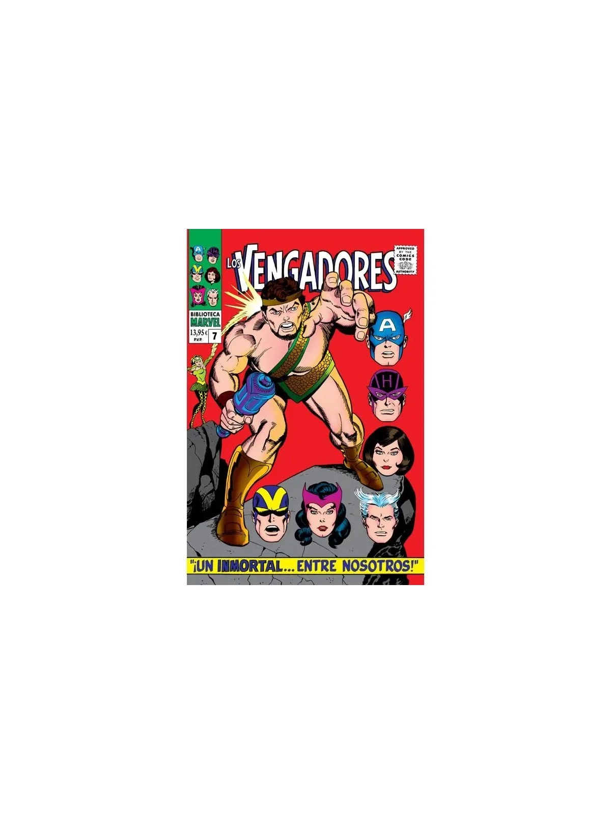 Biblioteca Marvel 68 Los Vengadores 7 de Panini Comics en Cómics Americano | La Cueva Roja