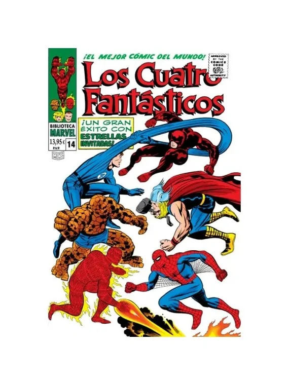 Biblioteca Marvel 83 Los Cuatro Fantásticos 14 de Panini Comics en Cómics Americano | La Cueva Roja