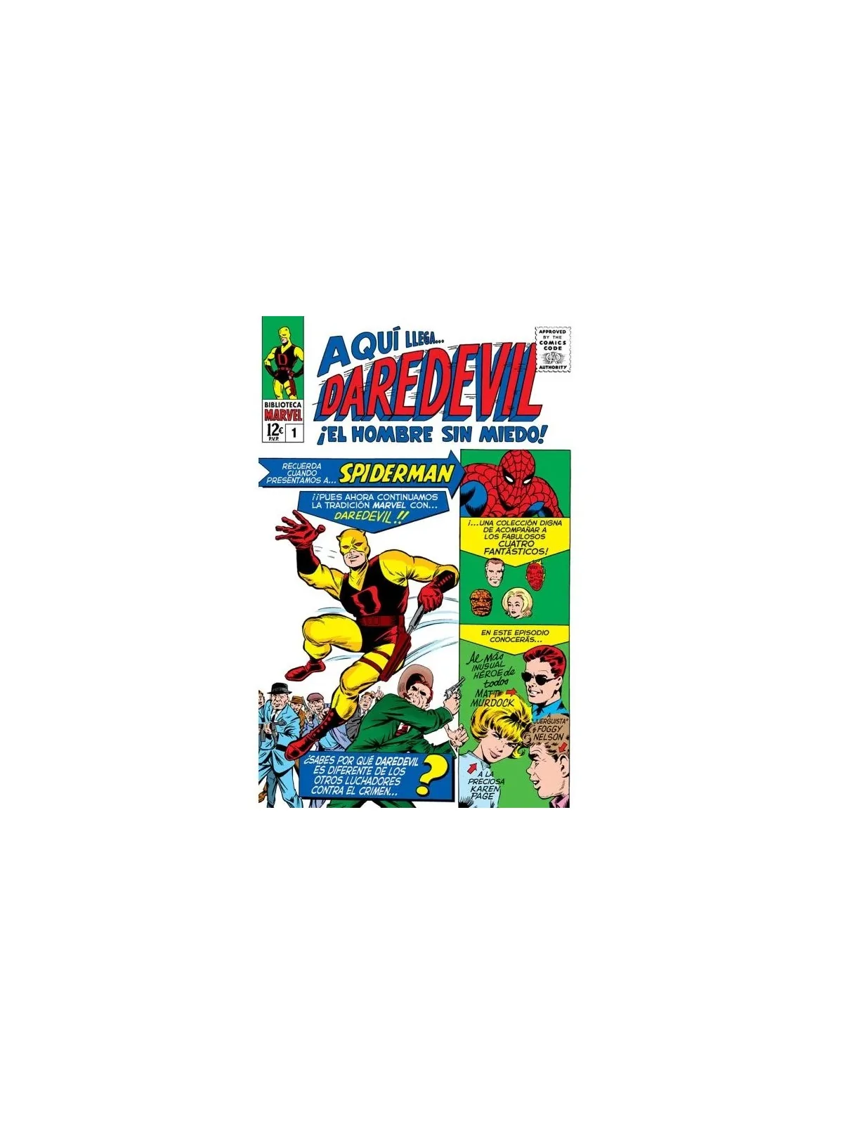 Biblioteca Marvel 18 Daredevil 1 de Panini Comics en Cómics Americano | La Cueva Roja