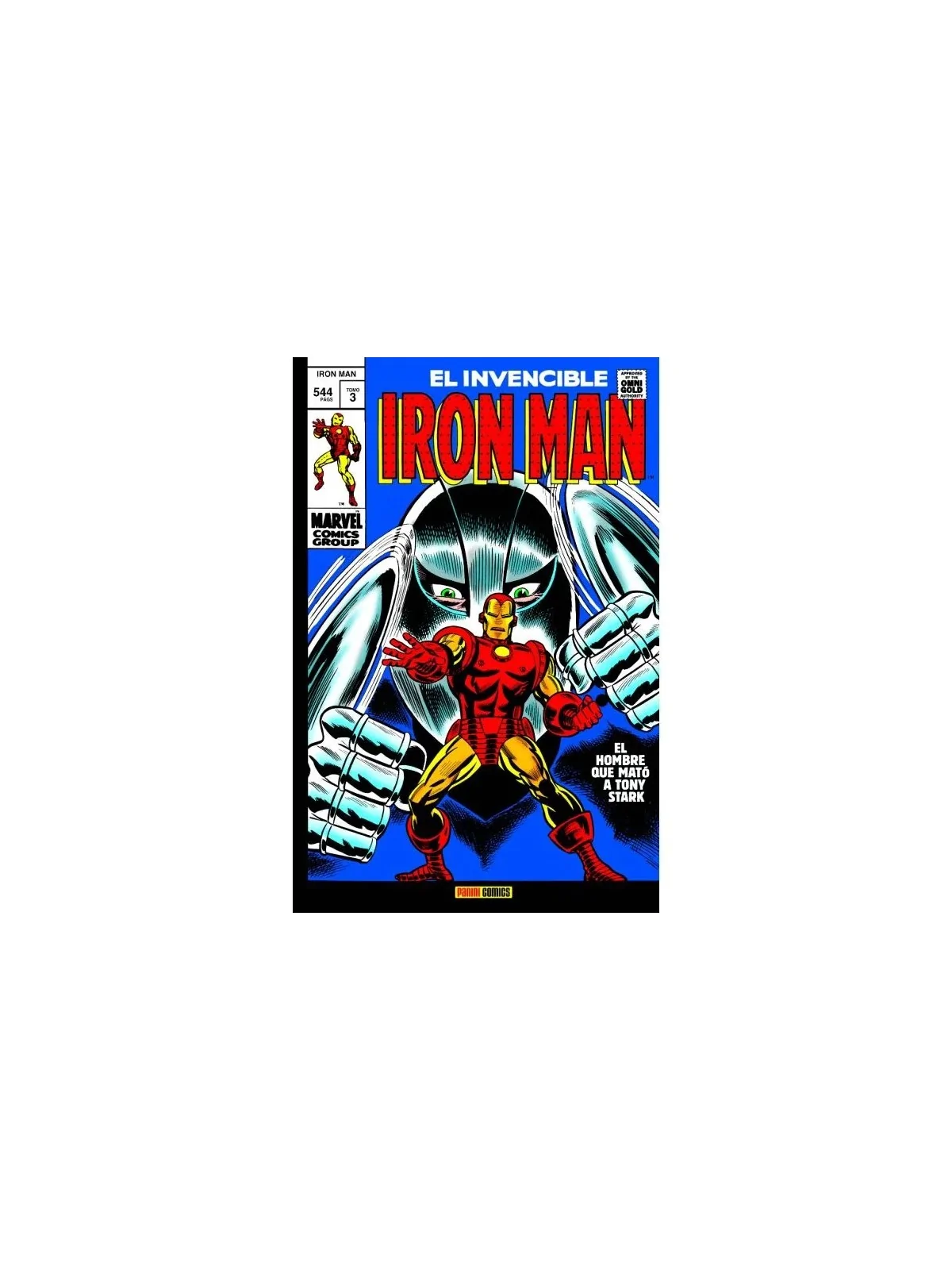 Marvel Gold Iron Man 3 de Panini Comics en Cómics Americano | La Cueva Roja