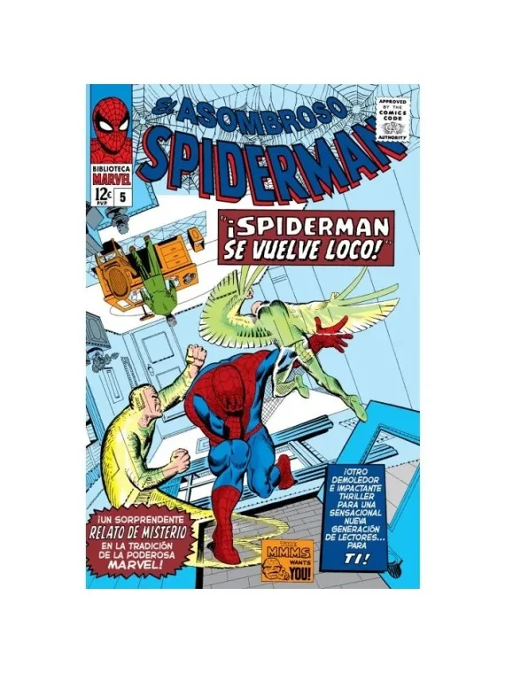 Biblioteca Marvel 32 El Asombroso Spiderman 5 de Panini Comics en Cómics Americano | La Cueva Roja