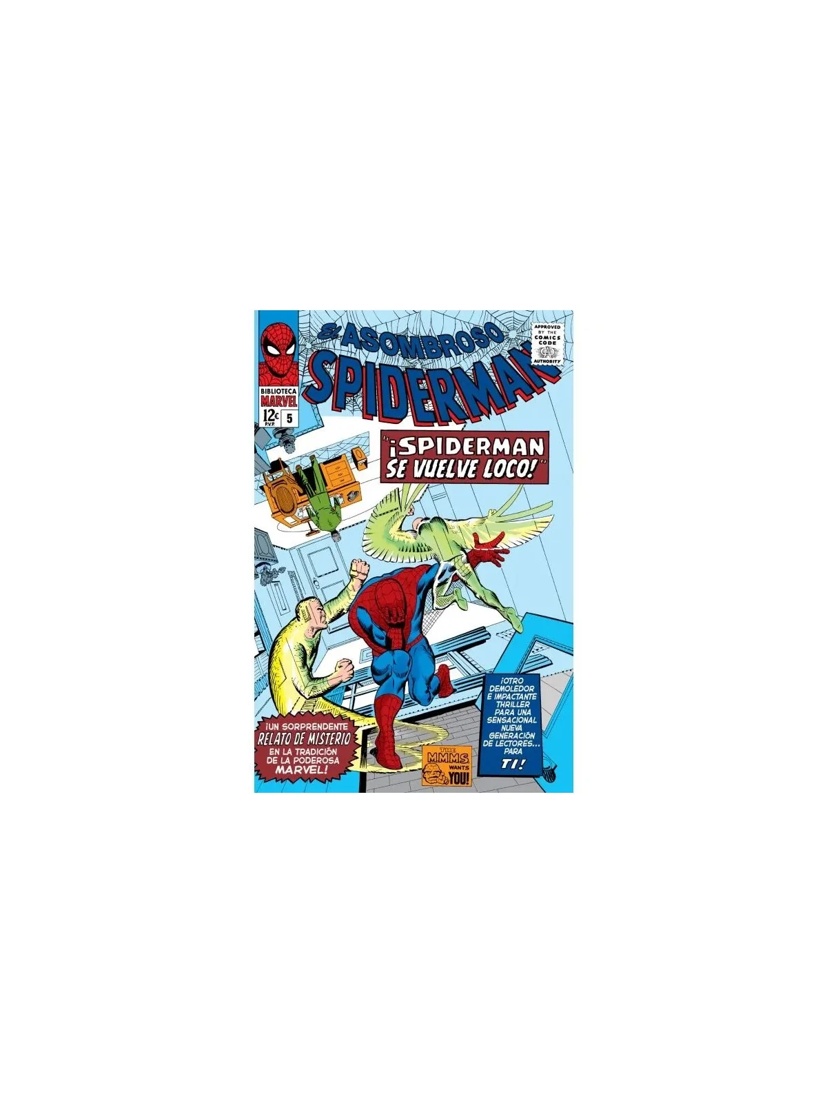 Biblioteca Marvel 32 El Asombroso Spiderman 5 de Panini Comics en Cómics Americano | La Cueva Roja