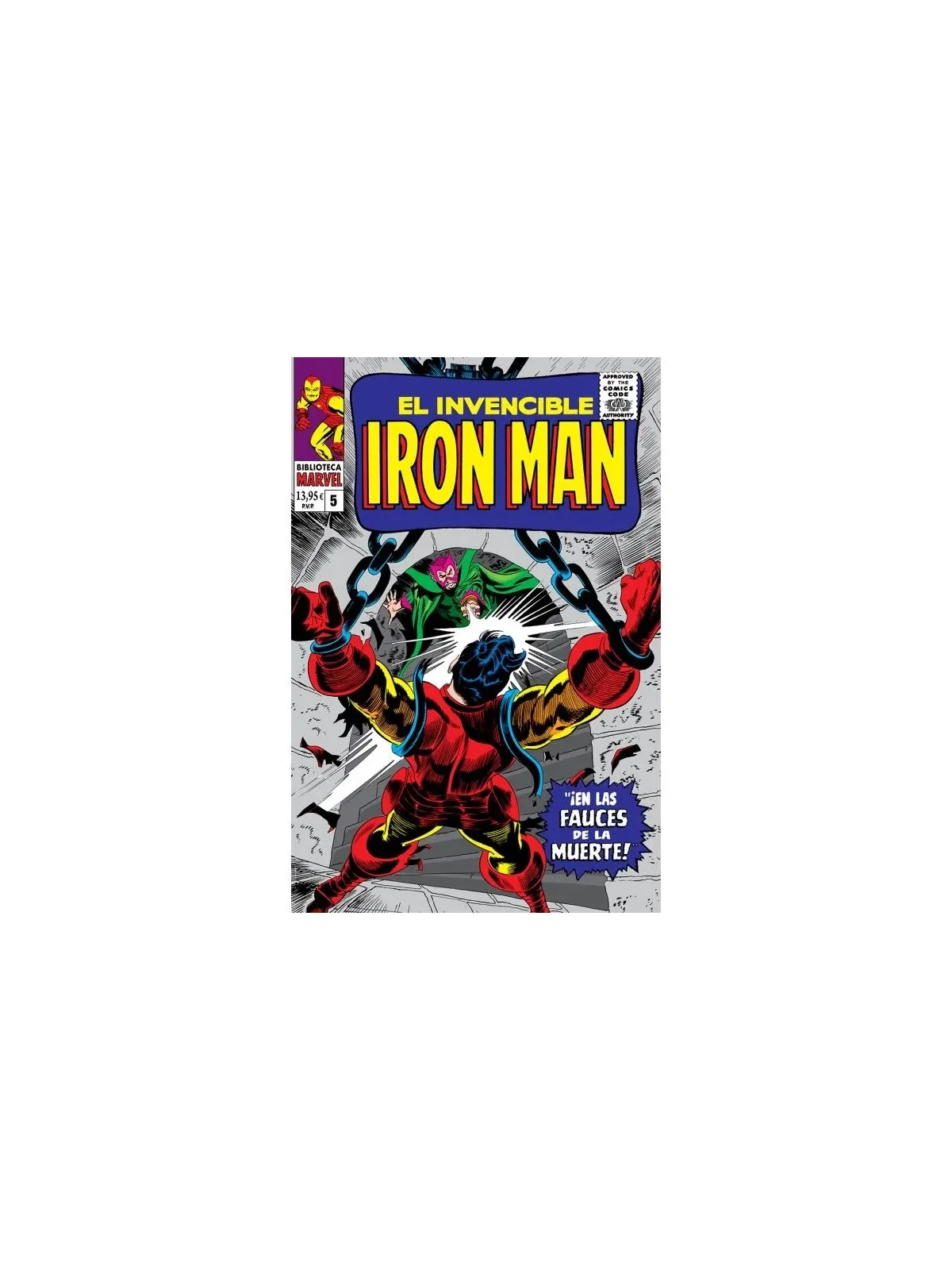 Biblioteca Marvel 49 El Invencible Iron Man 5 de Panini Comics en Cómics Americano | La Cueva Roja