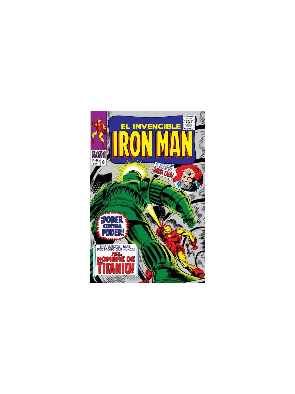 Biblioteca Marvel 66 El Invencible Iron Man 6 de Panini Comics en Cómics Americano | La Cueva Roja