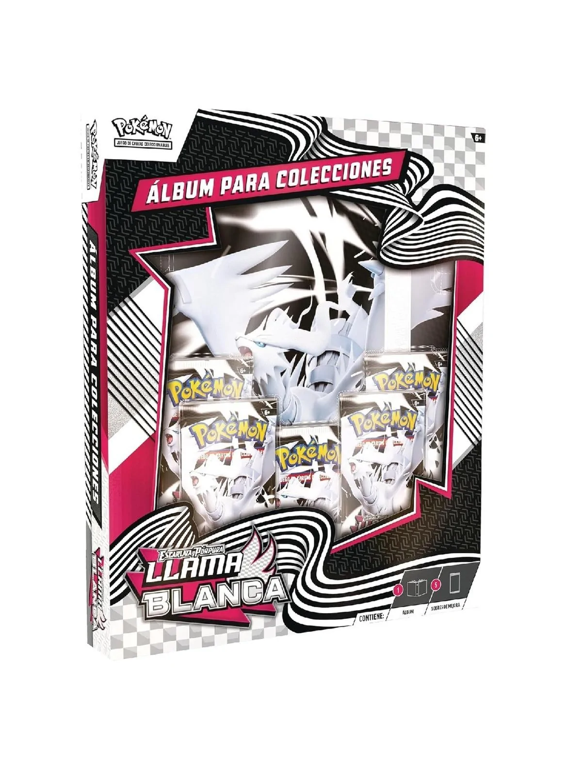 Pokemon - Album para Colecciones Llama Blanca (Castellano) de Bandai en Pokemon TCG | La Cueva Roja