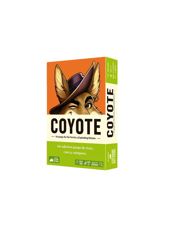 Coyote de Exploding Kittens en Juegos de Cartas | La Cueva Roja