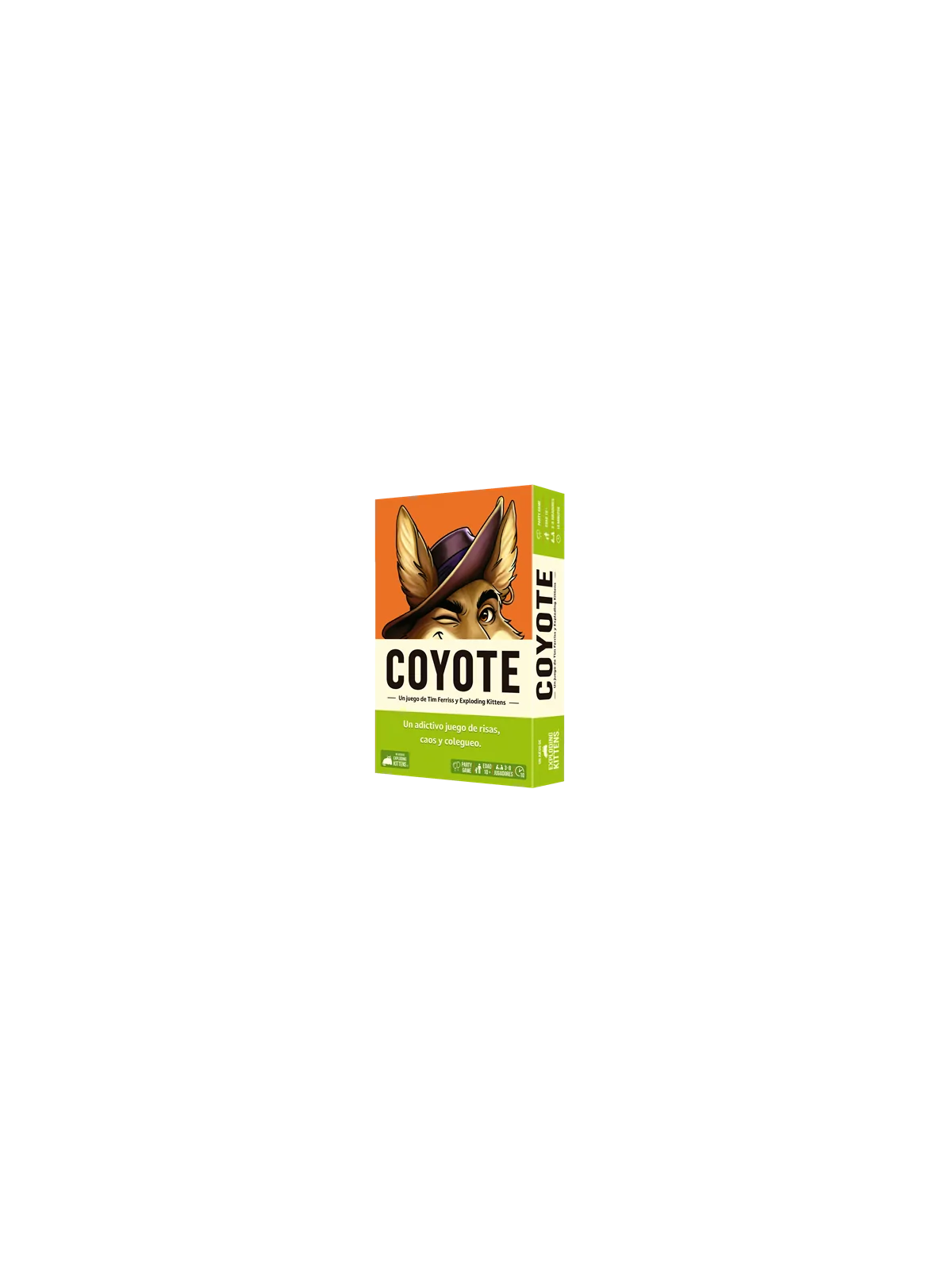 Coyote de Exploding Kittens en Juegos de Cartas | La Cueva Roja
