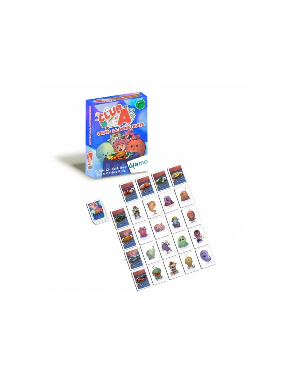 Club A: Verita la Monstruita de Atomo Games en Juegos de Cartas | La Cueva Roja