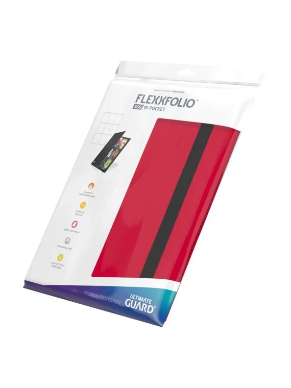 Ultimate Guard Flexxfolio 360 (18 Pocket Rojo) de Ultimate Guard en Otros | La Cueva Roja