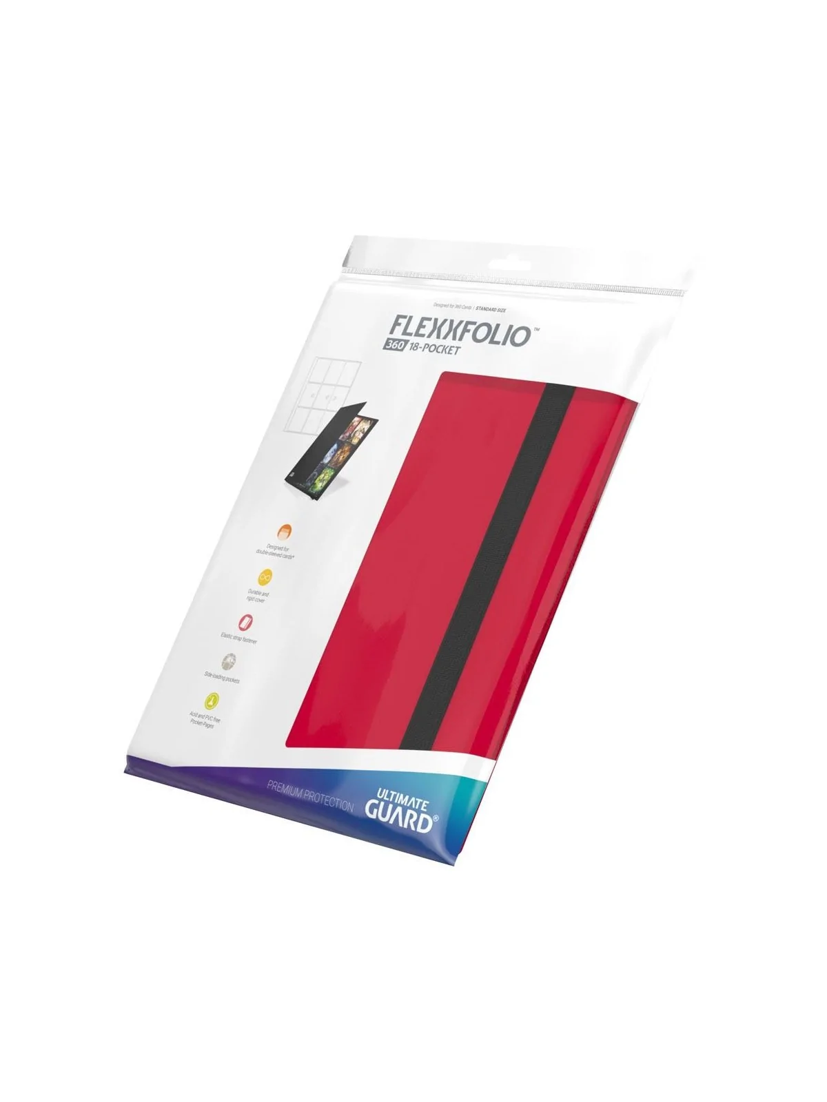 Ultimate Guard Flexxfolio 360 (18 Pocket Rojo) de Ultimate Guard en Otros | La Cueva Roja