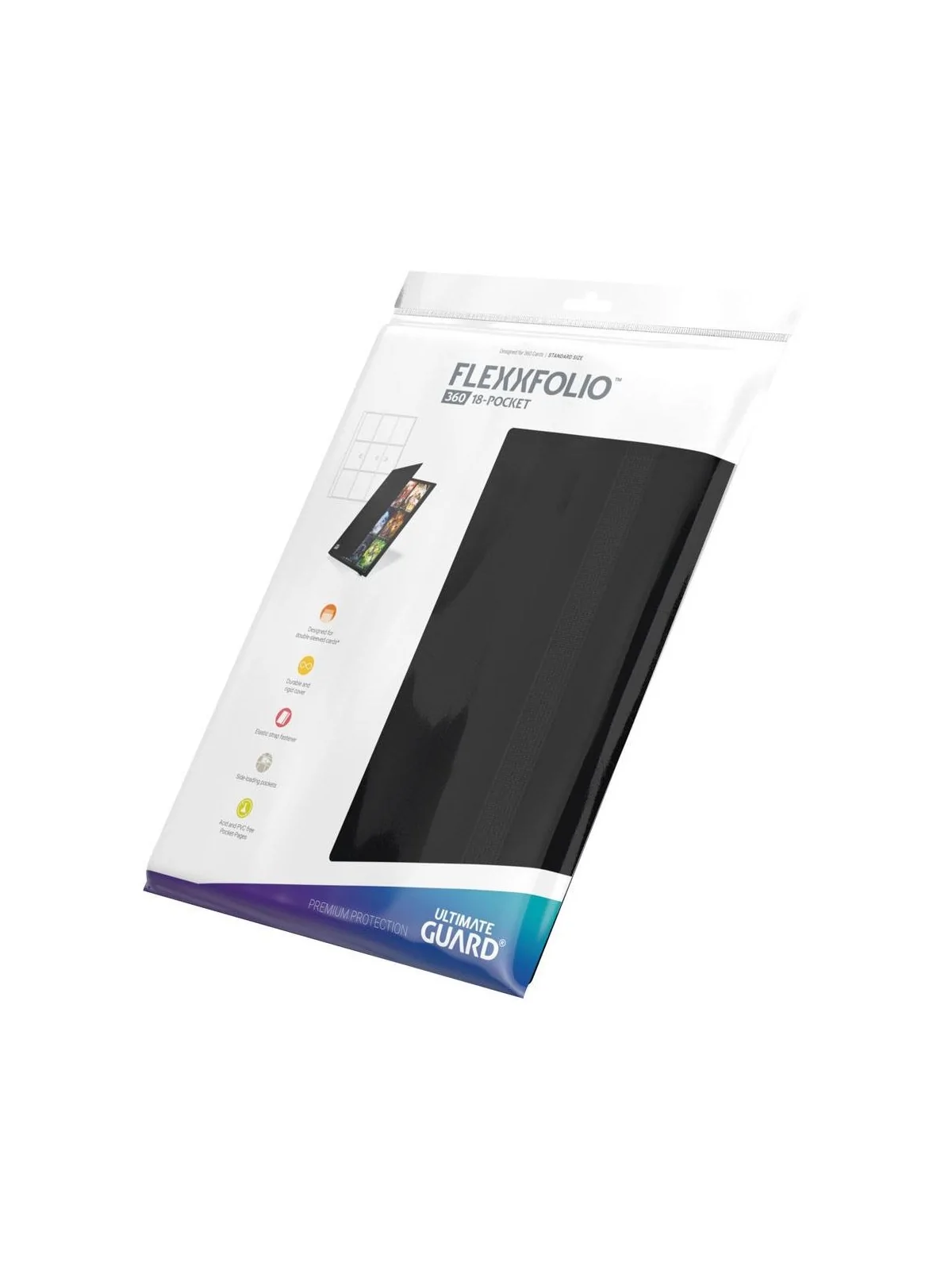 Ultimate Guard Flexxfolio 360 (18 Pocket Negro) de Ultimate Guard en Otros | La Cueva Roja