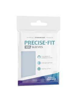 Ultimate Guard Precise-Fit Sleeves Fundas de Cartas Tamaño Estándar Transparente (100) de Ultimate Guard en Fundas | La Cueva Ro