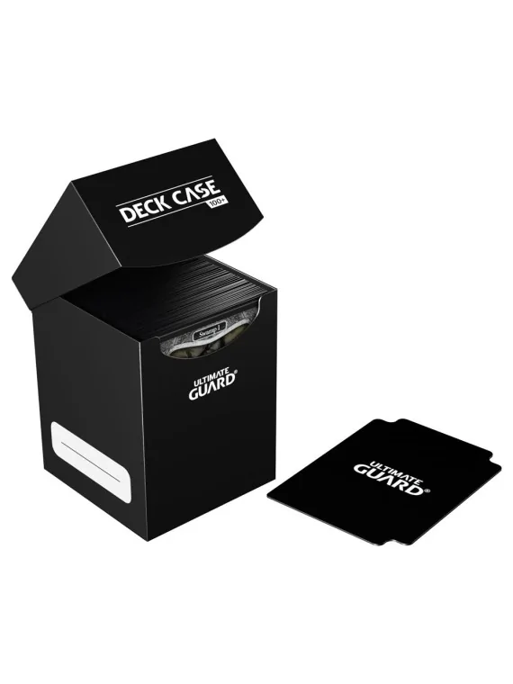 Ultimate Guard Deck Case 100+ Caja de Cartas Tamaño Estándar Negro de Ultimate Guard en CAJAS | La Cueva Roja