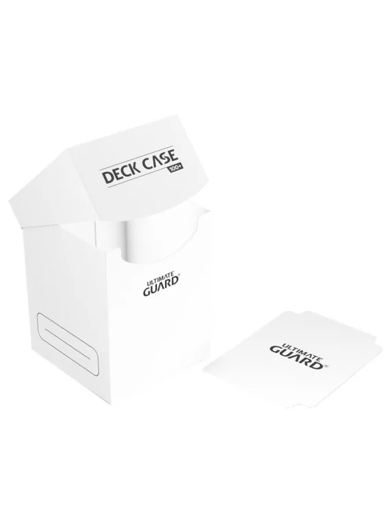 Ultimate Guard Deck Case 100+ Caja de Cartas Tamaño Estándar Blanco de Ultimate Guard en CAJAS | La Cueva Roja