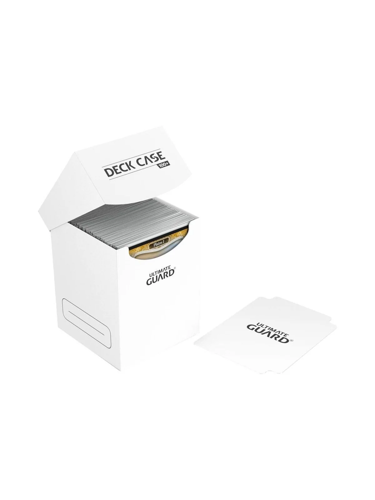 Ultimate Guard Deck Case 100+ Caja de Cartas Tamaño Estándar Blanco de Ultimate Guard en CAJAS | La Cueva Roja