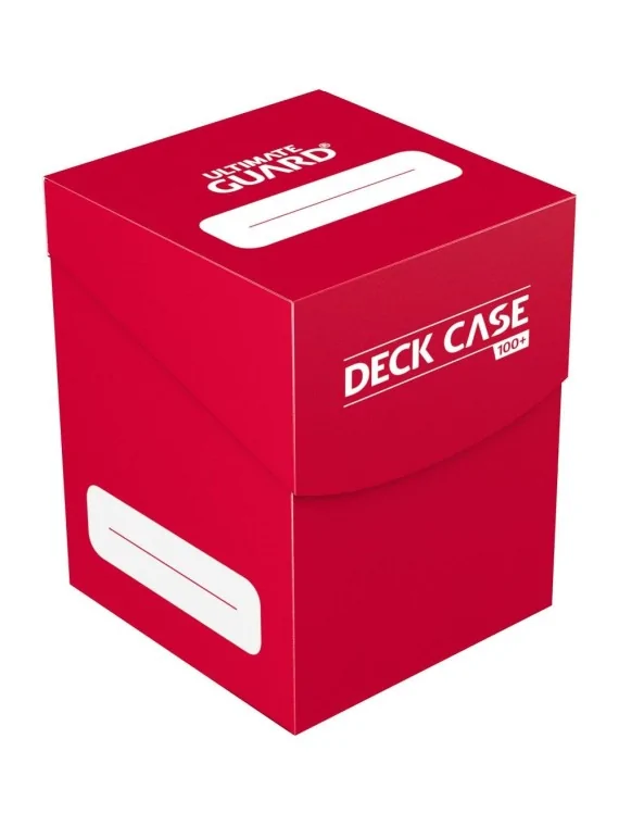 Ultimate Guard Deck Case 100+ Caja de Cartas Tamaño Estándar Rojo de Ultimate Guard en CAJAS | La Cueva Roja