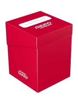 Ultimate Guard Deck Case 100+ Caja de Cartas Tamaño Estándar Rojo de Ultimate Guard en CAJAS | La Cueva Roja