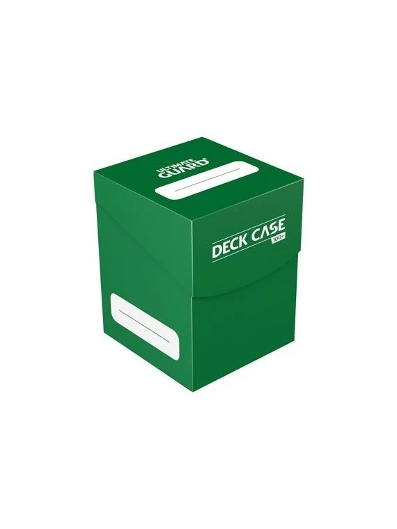 Ultimate Guard Deck Case 100+ Caja de Cartas Tamaño Estándar Verde de Ultimate Guard en CAJAS | La Cueva Roja
