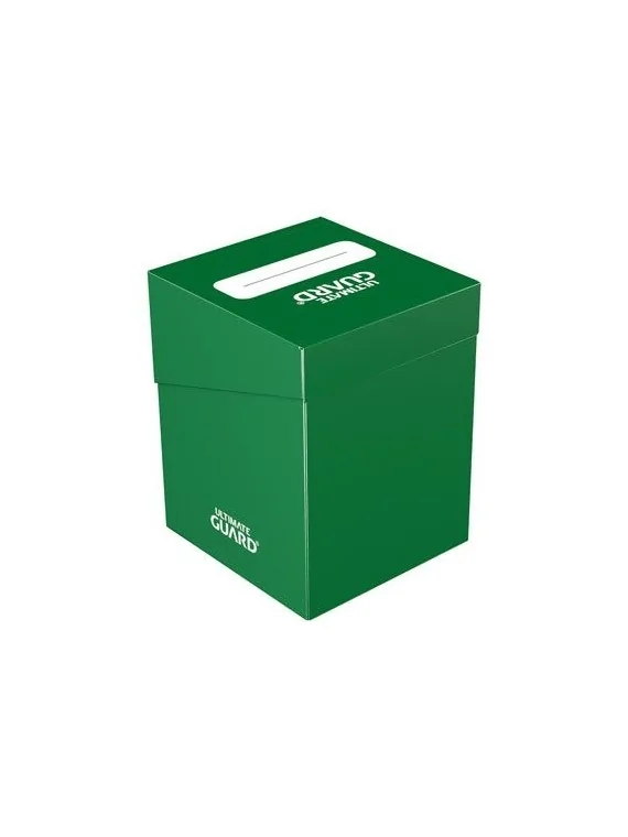 Ultimate Guard Deck Case 100+ Caja de Cartas Tamaño Estándar Verde de Ultimate Guard en CAJAS | La Cueva Roja
