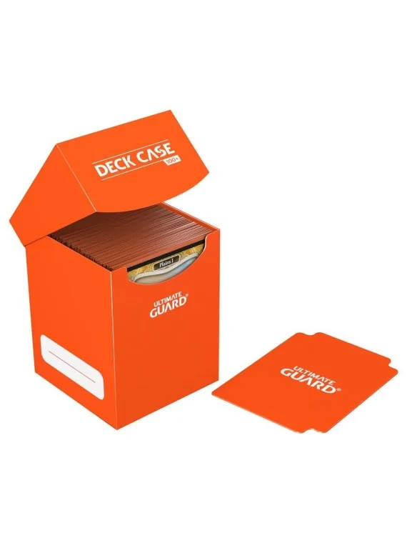 Ultimate Guard Deck Case 100+ Caja de Cartas Tamaño Estándar Naranja de Ultimate Guard en CAJAS | La Cueva Roja
