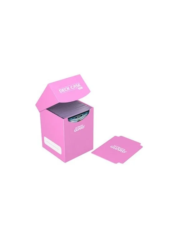Ultimate Guard Deck Case 100+ Caja de Cartas Tamaño Estándar Fucsia de Ultimate Guard en CAJAS | La Cueva Roja