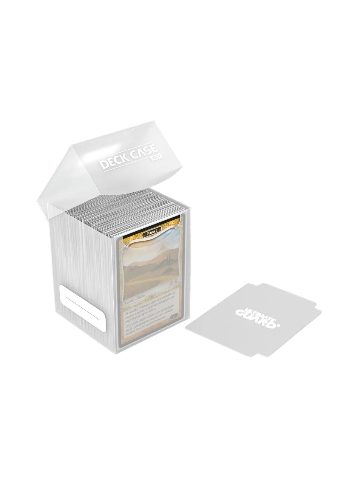 Ultimate Guard Deck Case 100+ Caja de Cartas Tamaño Estándar Transparente de Ultimate Guard en CAJAS | La Cueva Roja