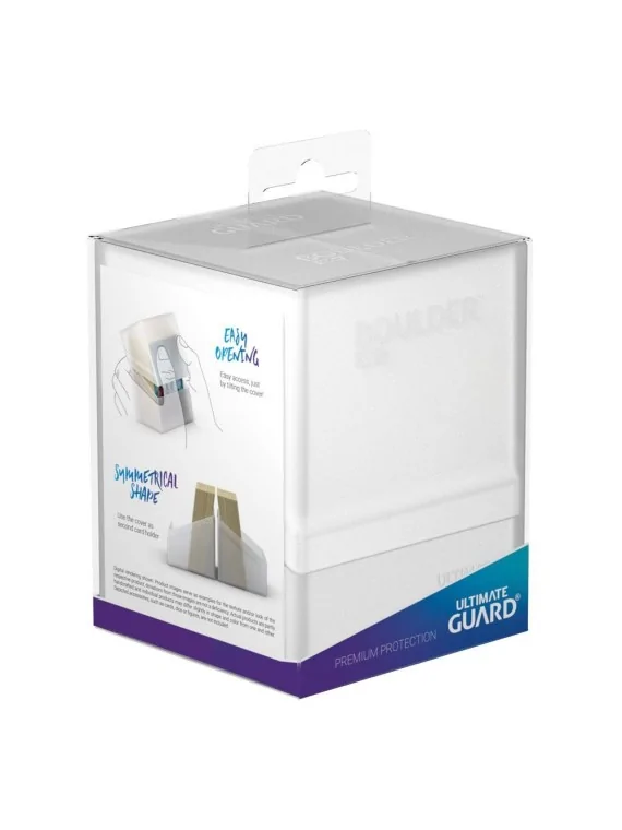 Ultimate Guard Boulder Deck Case 100+ Tamaño Estándar Frosted de Ultimate Guard en CAJAS | La Cueva Roja