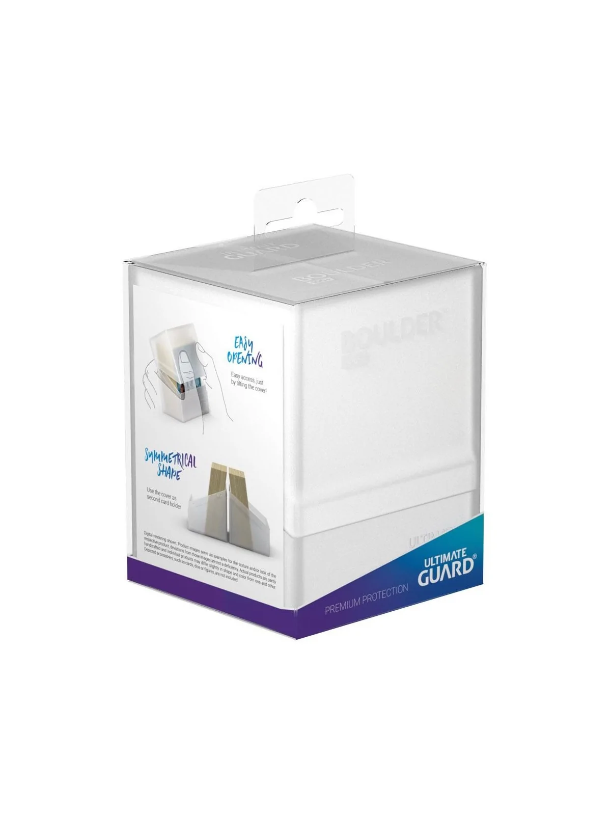 Ultimate Guard Boulder Deck Case 100+ Tamaño Estándar Frosted de Ultimate Guard en CAJAS | La Cueva Roja