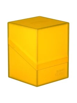 Ultimate Guard Boulder Deck Case 100+ Tamaño Estándar Ámbar de Ultimate Guard en CAJAS | La Cueva Roja