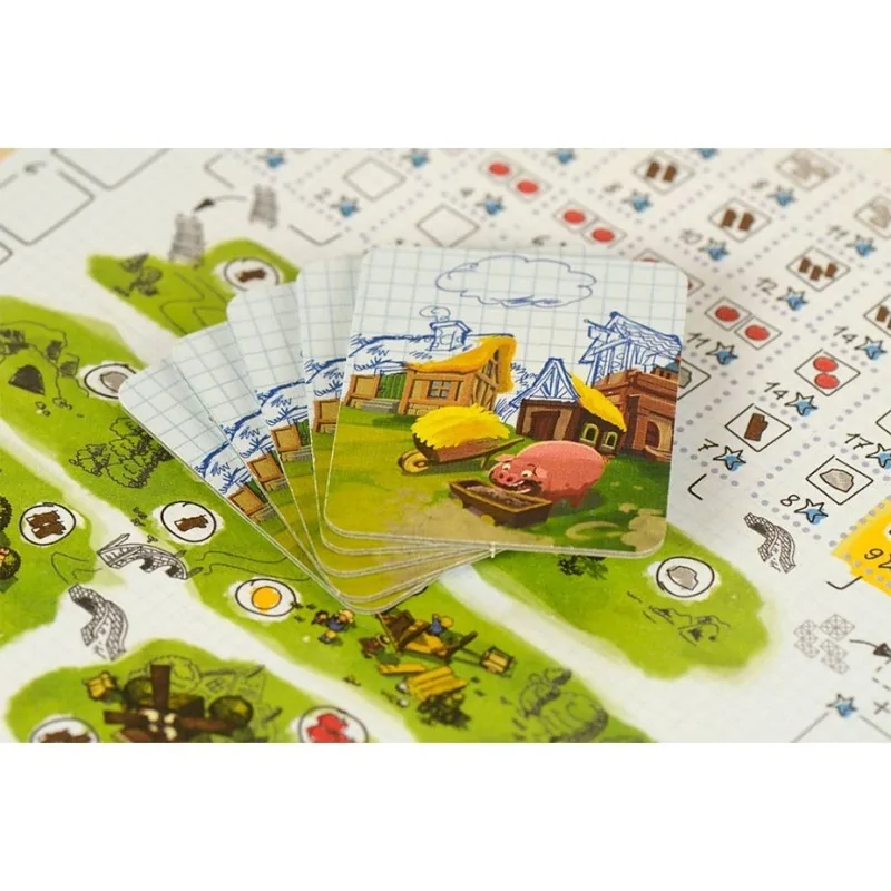 Colonos del imperio: Roll & Write de Maldito Games en Juegos de Dados | La Cueva Roja