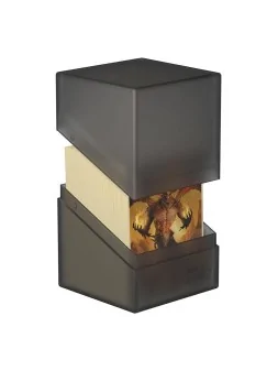 Ultimate Guard Boulder Deck Case 100+ Tamaño Estándar Onyx de Ultimate Guard en CAJAS | La Cueva Roja
