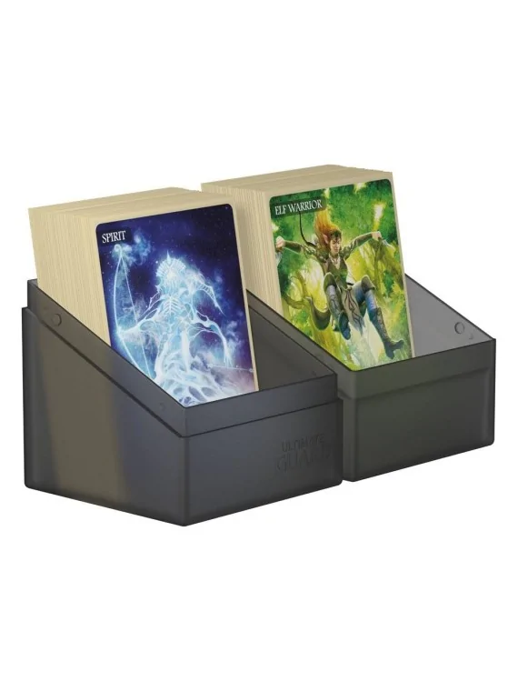 Ultimate Guard Boulder Deck Case 100+ Tamaño Estándar Onyx de Ultimate Guard en CAJAS | La Cueva Roja
