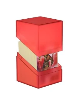 Ultimate Guard Boulder Deck Case 100+ Tamaño Estándar Ruby de Ultimate Guard en CAJAS | La Cueva Roja