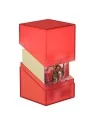 Ultimate Guard Boulder Deck Case 100+ Tamaño Estándar Ruby de Ultimate Guard en CAJAS | La Cueva Roja