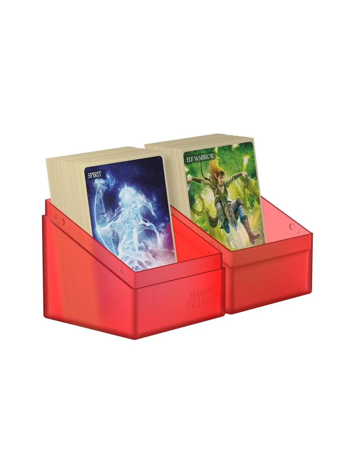 Ultimate Guard Boulder Deck Case 100+ Tamaño Estándar Ruby de Ultimate Guard en CAJAS | La Cueva Roja
