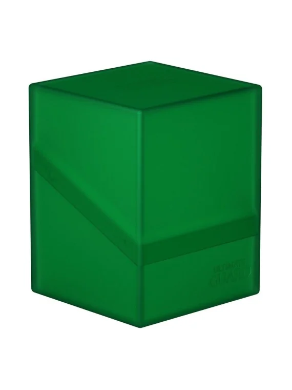 Ultimate Guard Boulder Deck Case 100+ Tamaño Estándar Emerald de Ultimate Guard en CAJAS | La Cueva Roja