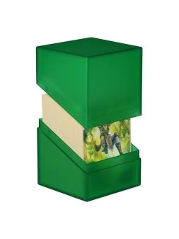 Ultimate Guard Boulder Deck Case 100+ Tamaño Estándar Emerald de Ultimate Guard en CAJAS | La Cueva Roja