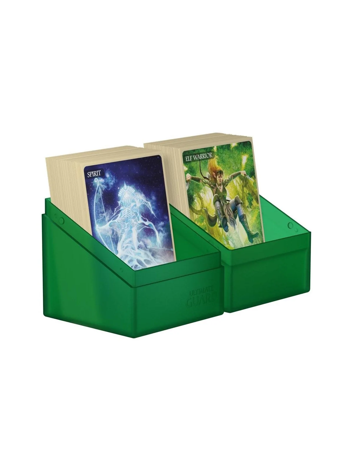 Ultimate Guard Boulder Deck Case 100+ Tamaño Estándar Emerald de Ultimate Guard en CAJAS | La Cueva Roja