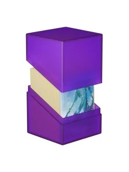 Ultimate Guard Boulder Deck Case 100+ Tamaño Estándar Amethyst de Ultimate Guard en CAJAS | La Cueva Roja