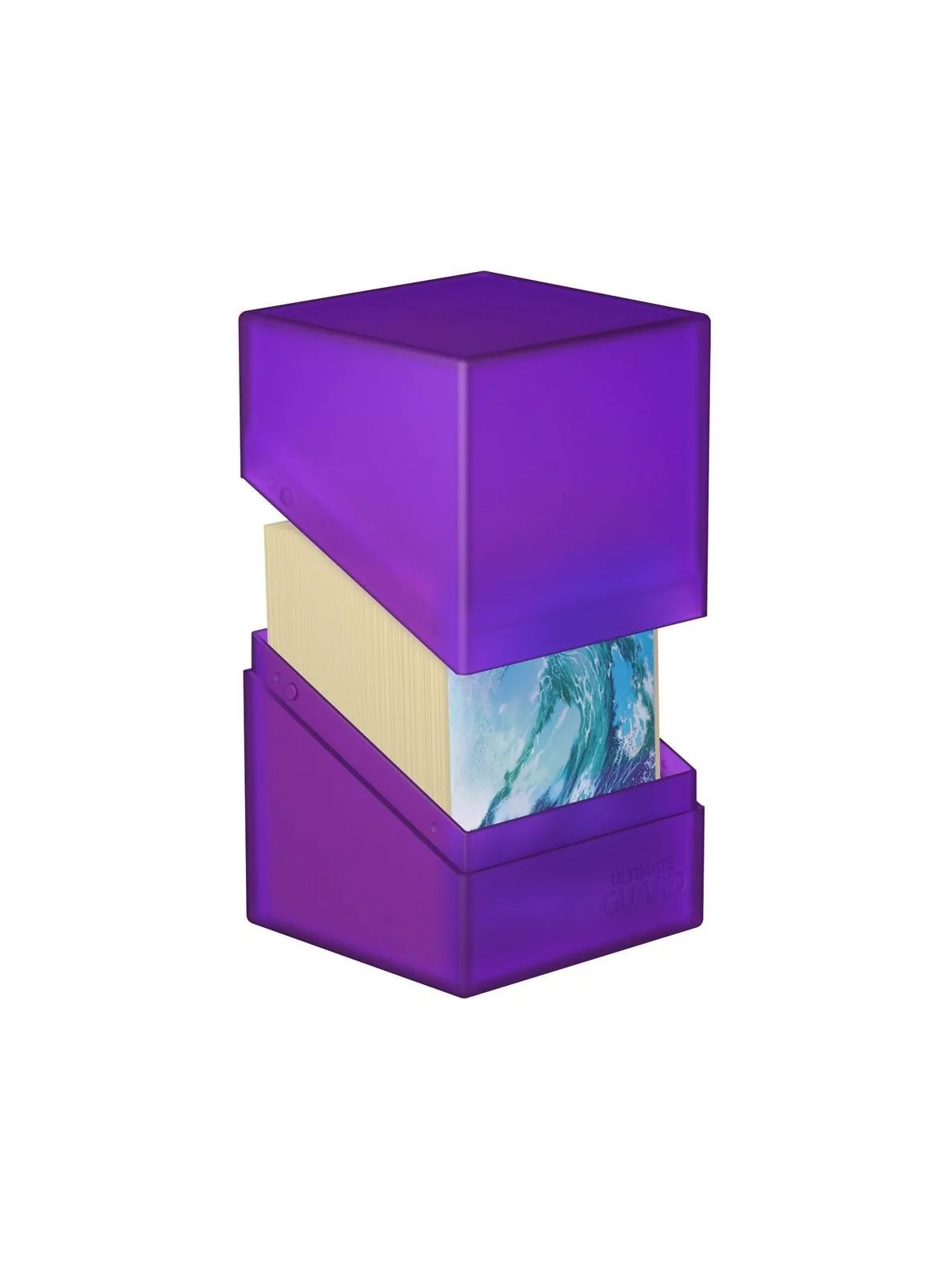 Ultimate Guard Boulder Deck Case 100+ Tamaño Estándar Amethyst de Ultimate Guard en CAJAS | La Cueva Roja