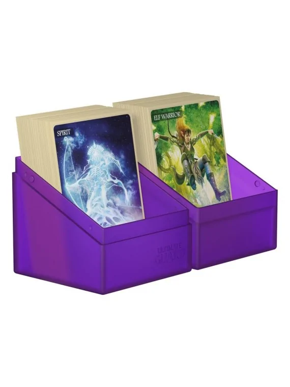 Ultimate Guard Boulder Deck Case 100+ Tamaño Estándar Amethyst de Ultimate Guard en CAJAS | La Cueva Roja
