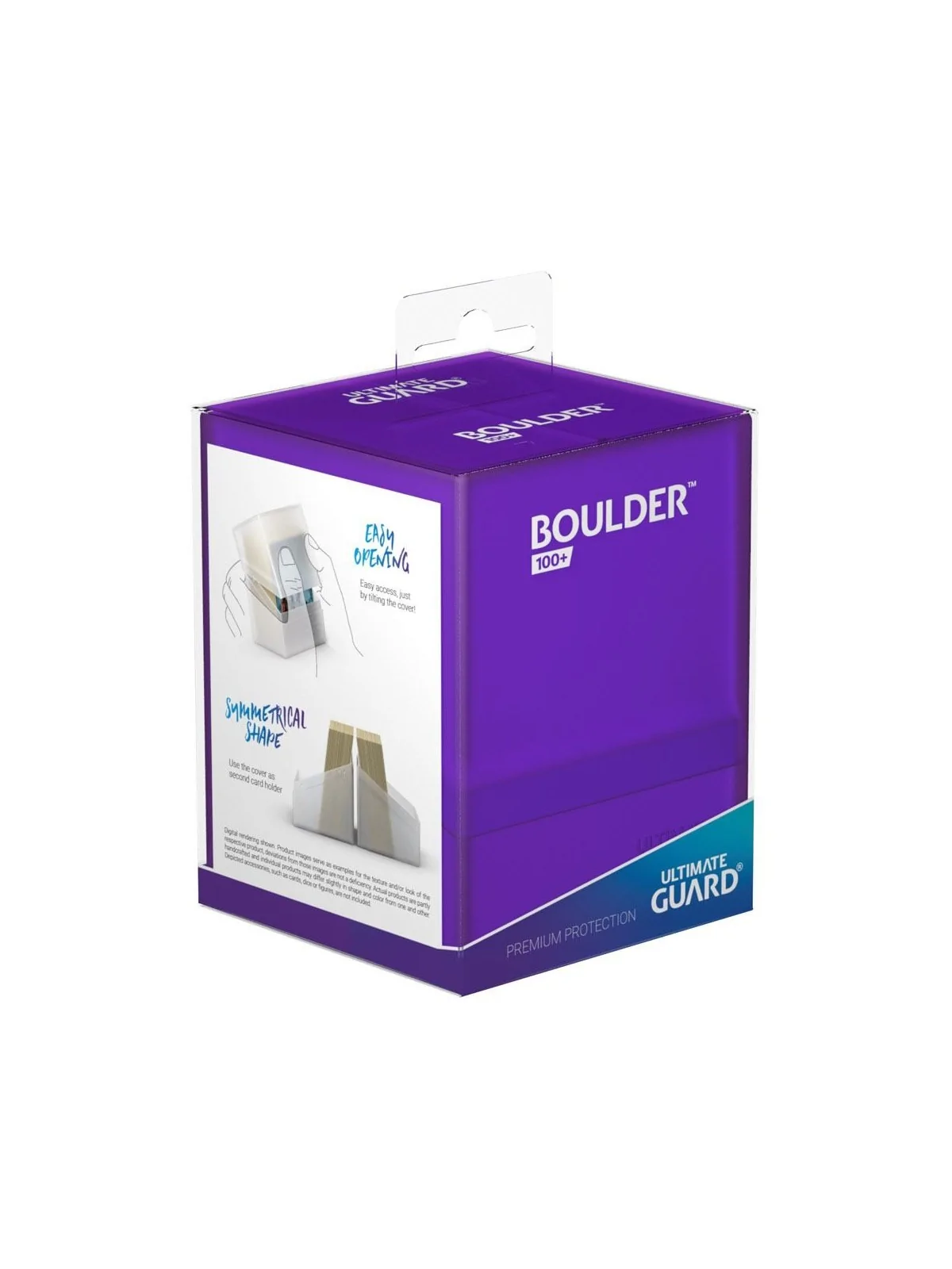 Ultimate Guard Boulder Deck Case 100+ Tamaño Estándar Amethyst de Ultimate Guard en CAJAS | La Cueva Roja