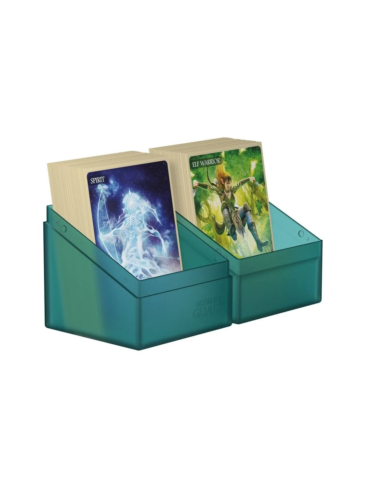 Ultimate Guard Boulder Deck Case 100+ Tamaño Estándar Malachite de Ultimate Guard en CAJAS | La Cueva Roja