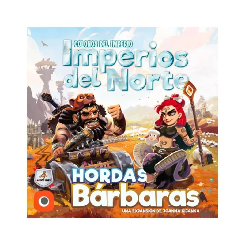 Colonos del imperio: Imperios del Norte - Hordas Bárbaras de Maldito Games en Juegos de Cartas | La Cueva Roja