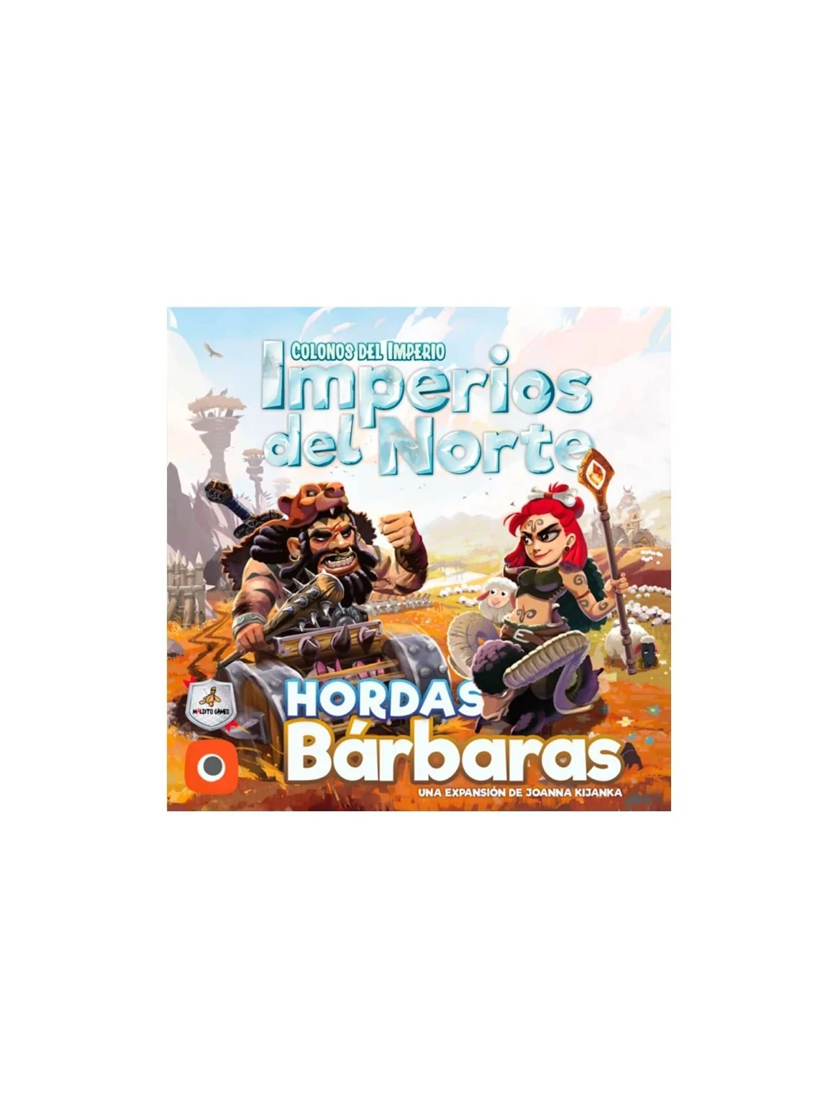 Colonos del imperio: Imperios del Norte - Hordas Bárbaras de Maldito Games en Juegos de Cartas | La Cueva Roja