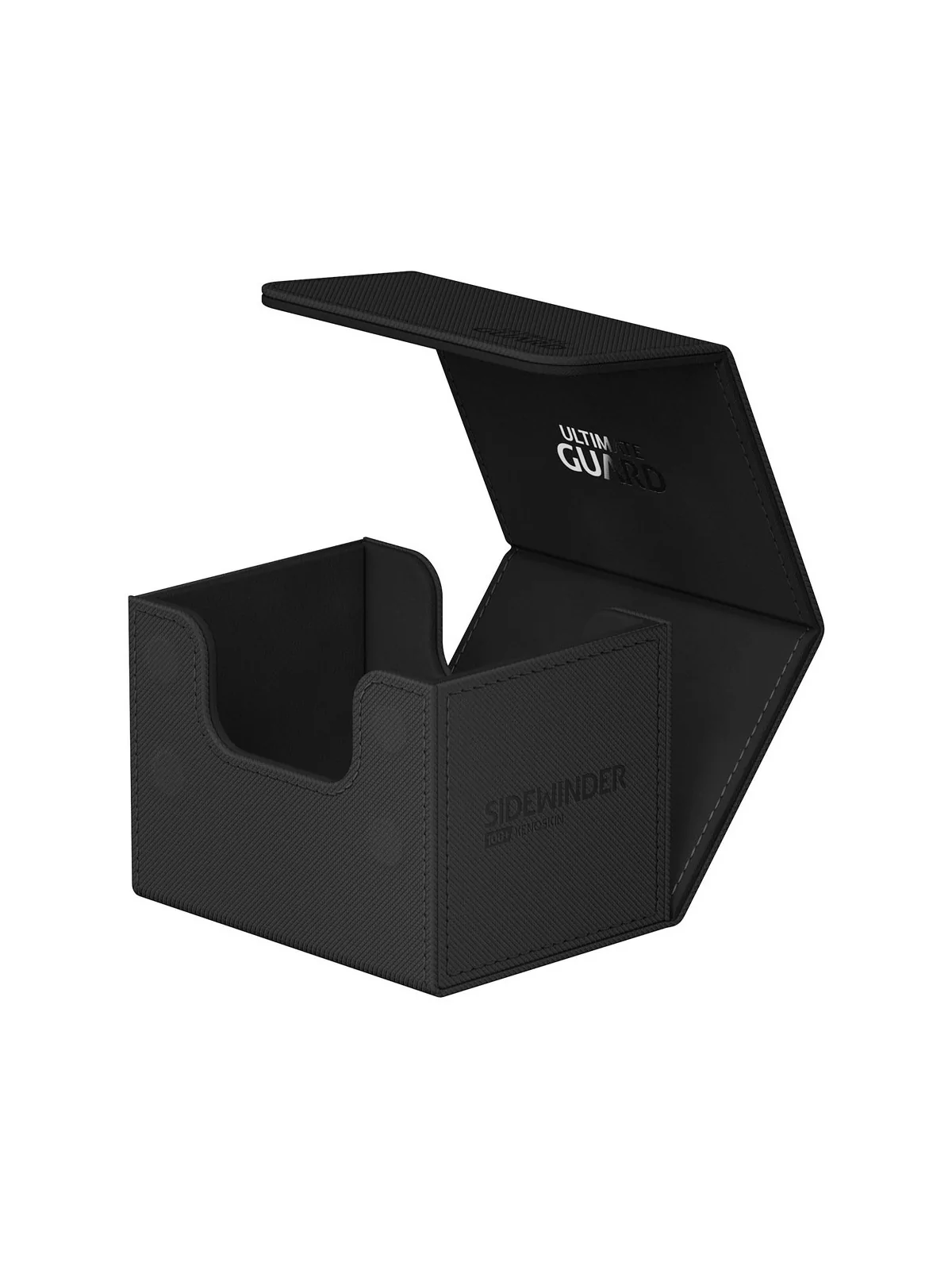 Ultimate Guard Sidewinder 100+ XenoSkin Monocolor Negro de Ultimate Guard en Cajas para Cartas | La Cueva Roja