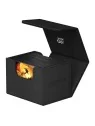 Ultimate Guard Sidewinder 100+ XenoSkin Monocolor Negro de Ultimate Guard en Cajas para Cartas | La Cueva Roja